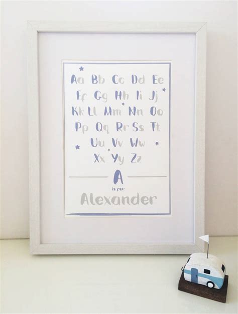 Personalised Baby Name Print By Florence And Grace