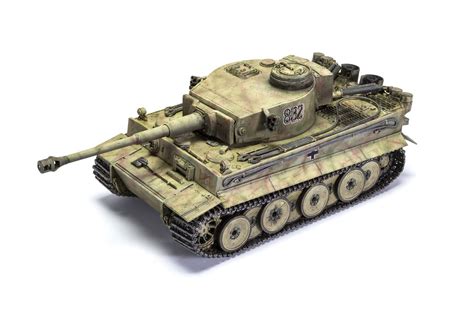 Airfix Tiger 1 Early Version 135 Scale Plastic Model Kit Hobbies