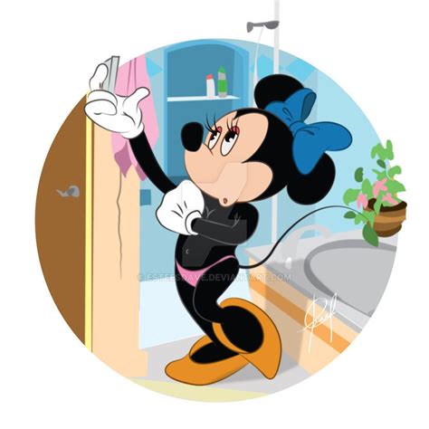 Minnie By Esteesdave On Deviantart Mickey Mouse Wallpaper Mickey Mouse And Friends Mickey