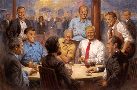 Complete all special work events [mc achievement : Artist surprised his fantasy painting of Trump is hanging ...