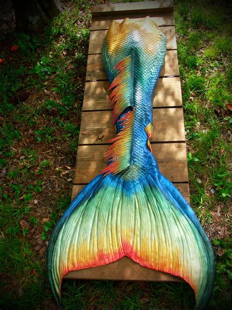 Rainbow Fish Mermaid Tail By Merbellas On Deviantart