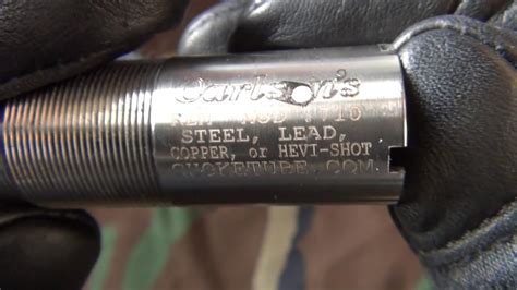 Carlsons Choke Tube 12 Gauge Remington 870 Shotgun Youtube