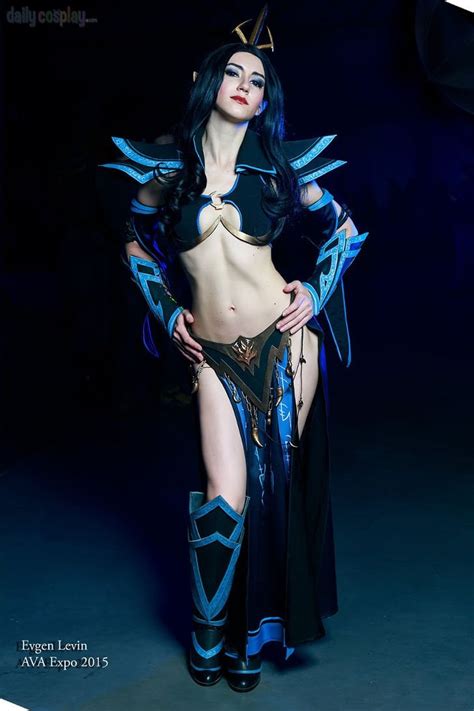 Hot Cosplay Models On Twitter Druchii Sorceress From Warhammer Fantasy Battles Cosplay By