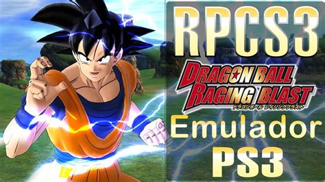 Como Configurar El Emulador De Ps3 Rpcs3 Con Dragon Ball Raging Blast 2 2020 Youtube