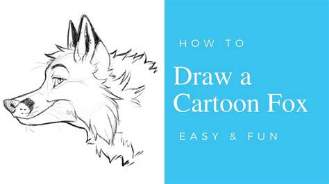 How To Draw A Furry Cartoon Fox Face Step By Step Youtube