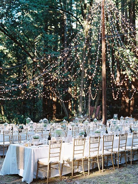 10 Waterfall String Light Wedding Decoration Ideas