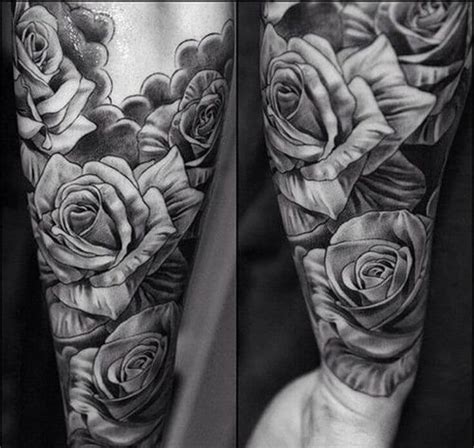 3d rose time hand tattoo for men. Top 55 Best Rose Tattoos for Men | Improb
