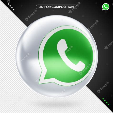 Premium Psd 3d Whatsapp Logo