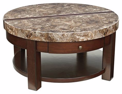 Whether gracing an urban loft or a modern farmhouse, what a perfect way to round out your rustic style. Round Lift Top Coffee Table - Home Furniture Design