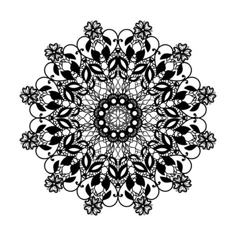 Black Doilies Paper Backgrounds Illustrations Royalty Free Vector Graphics And Clip Art Istock