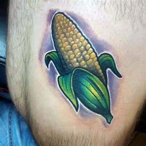 50 Cool Corn Tattoo Ideas For Men 2023 Inspiration Guide