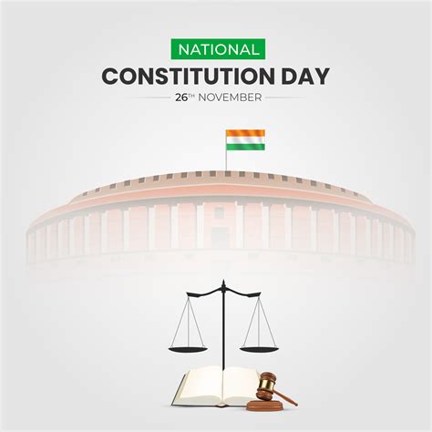 Constitution Day Of India And National Constitution Day 14469024 Vector