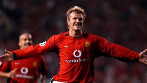 Man Utd Quiz Can You Name Every Side David Beckham Scored Against