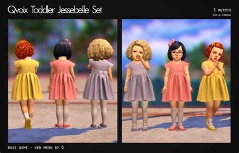 Jessebelle Set T At Qvoix Escaping Reality Sims 4 Updates