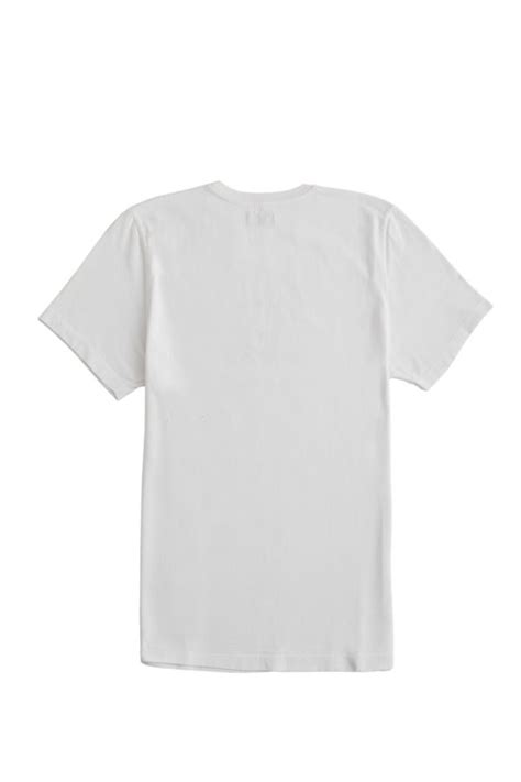 Plain White Raw Cotton T Shirt Barbanera