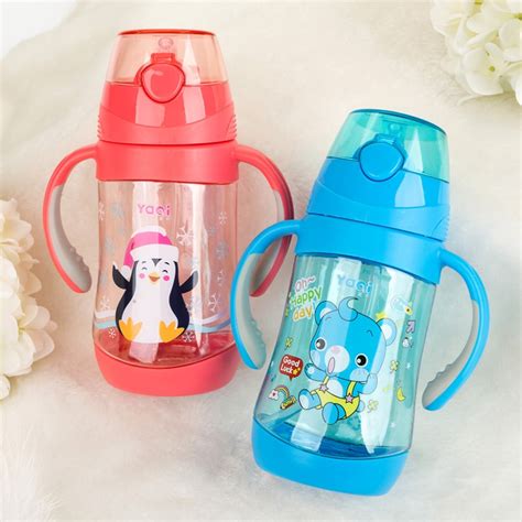 450ml Baby Water Bottle Infant Baby My Bottles No Spill Drinking Cup