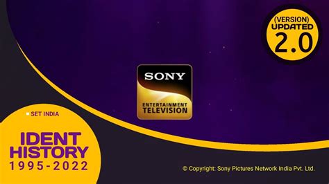 Updated Sony Entertainment Television India Channel Ident History