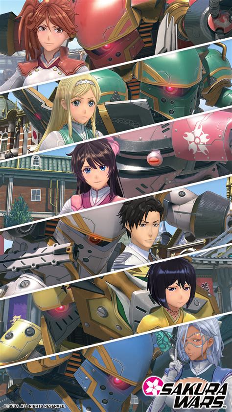 Sakura Wars Wallpapers And Banners Free Download Borrow And