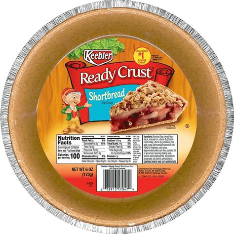 These recipes come together in a snap with the use of refrigerated pie crusts. Keebler Shortbread Pie Crust 170gr | Pie Crusts & Filling | Real Value IGA