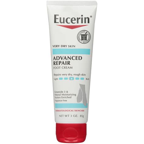 Ewg Skin Deep® Eucerin Advanced Repair Foot Cream For Very Dry Skin Rating