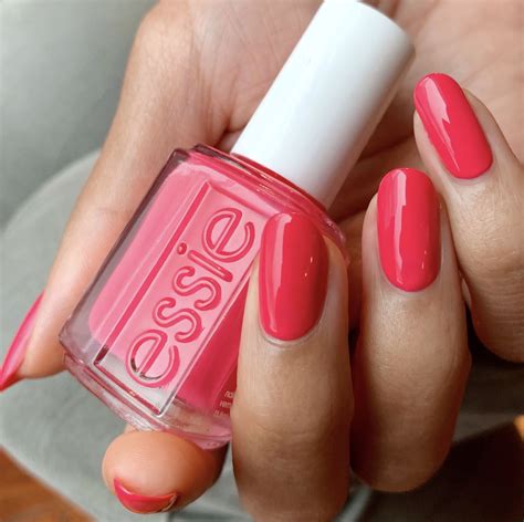 Essie No Shade Here A Hot Pink Nail Polish Shade From The Essie Rocky Rose Collection