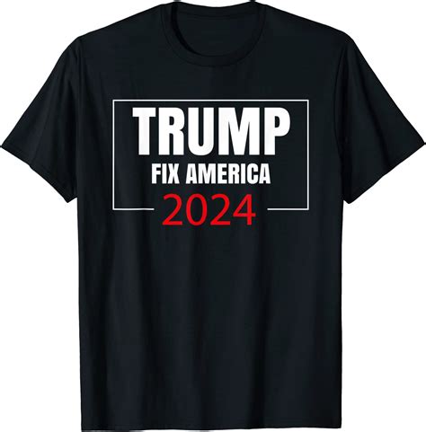 trump 2024 fix america again donald trump 2024 tee shirt shirtelephant office