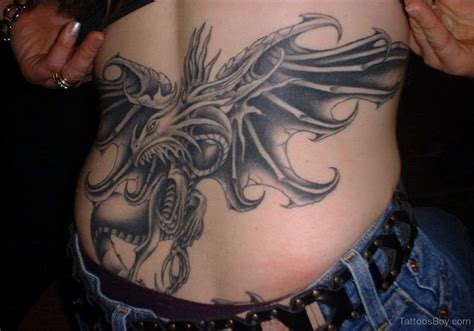 Elegant Lower Back Tattoo Tattoos Designs