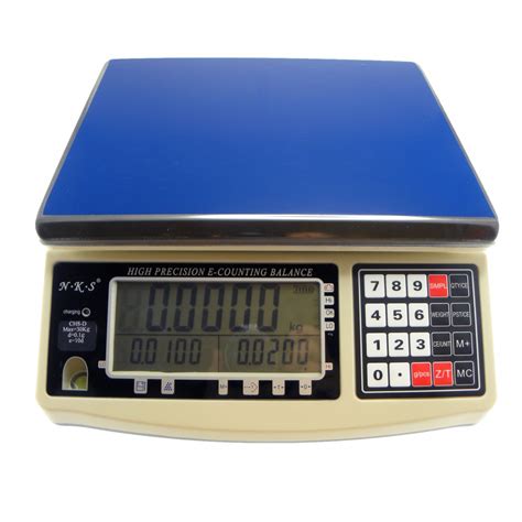 30kg/0.1g High Precision Counting Weighing Scale Balance with PC