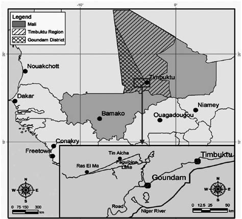 Location Of The Study Area In Northern Mali Download Scientific Diagram