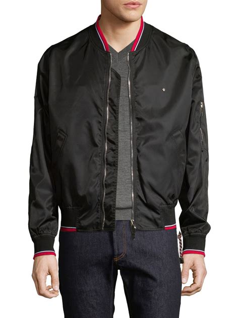 Dior Mens Outerwear Jacket Blouson In Black Modesens Mens