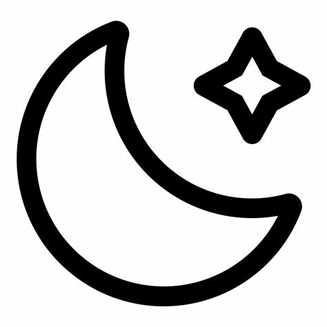 Lunar Moon Night Themoon Icon Download On Iconfinder