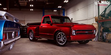 Truck In Style With This Chevy C10 On Us Mags Wheels