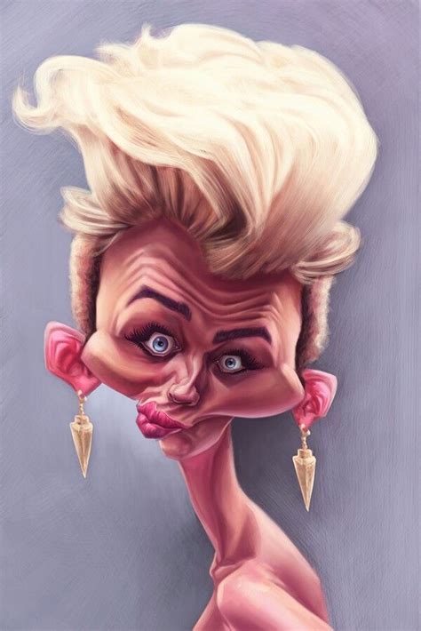 Miley Cyrus Cartoon By Cuco Lopez Caricature Funny Caricatures