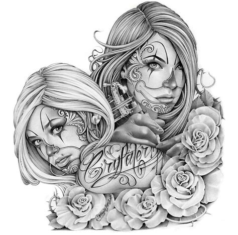 Chicano Art Coloring Pages Coloring Pages Sexiz Pix