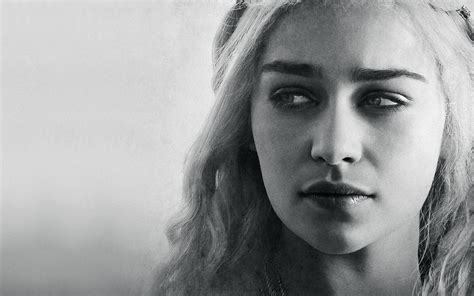 Wallpaper Face Drawing Hair Game Of Thrones Emilia Clarke