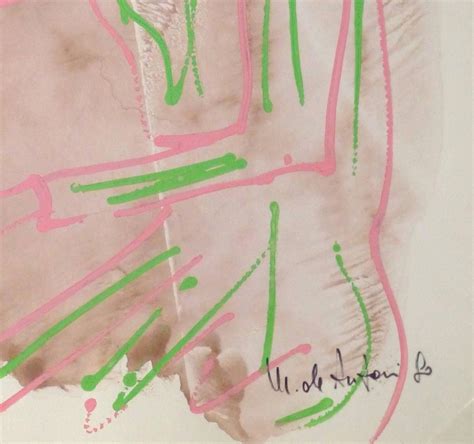 Unknown French Modern Abstract Portrait For Sale At 1stdibs