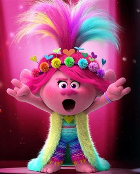 Trolls Birthday Party Troll Party Rainbow Poppy Poppy Coloring Page Hd Phone Backgrounds