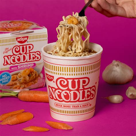 Cup Noodles Shrimp Nissin Food