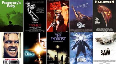 Las 50 Mejores Películas De Terror Parte I Alucine