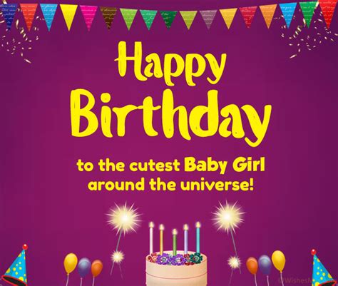 Birthday Wishes For Baby Girl Good And Meaningful Birthday Wishes For Loved Ones