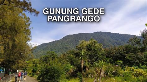 Adpvlog Gunung Gede Pangrango Bumi Perkemahan Mandalawangi Taman