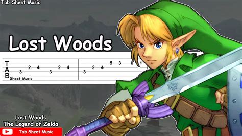 Lost Woods The Legend Of Zelda Ocarina Of Time Guitar Tutorial Youtube