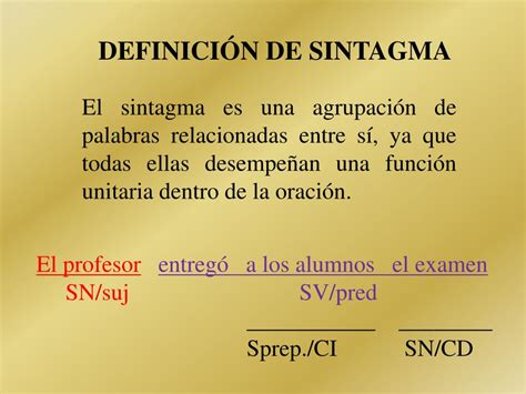 Ppt Sintaxis La OraciÓn Simple Powerpoint Presentation Free