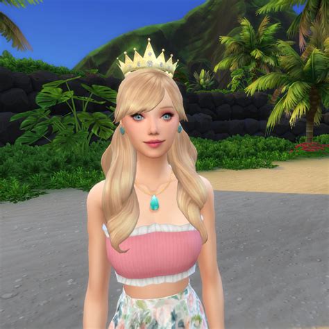 Sims Create A Sim Princess Peach Part Youtube Vrogue Co