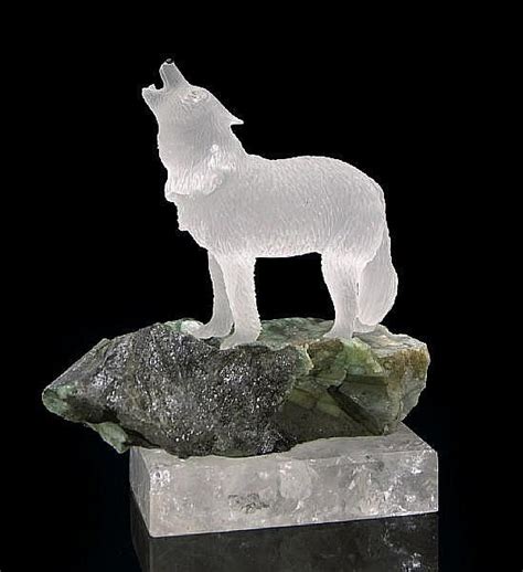 By Peter Mueller Brazil This Realistic Carving Of An Arctic White Wolf