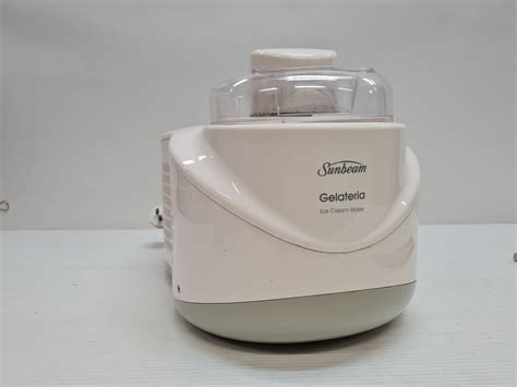 Lot A Secondhand Sunbeam Gelateria Ice Cream Maker