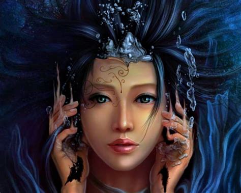 1366x768px 720p Free Download Fading Away Art Fantasy Face Woman