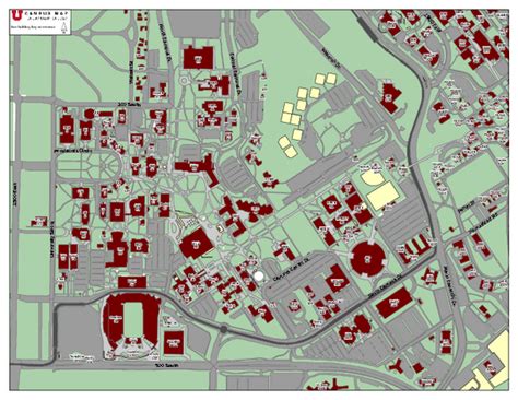 University Of Utah Map University Of Utah • Mappery