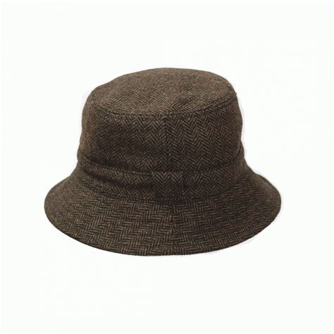 Tweed Reversible Bucket Hat The Hat Outlet