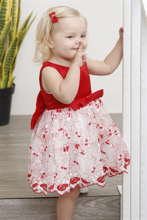 2 6years Cute Tulle Flower Girl Dresses Dot Pattern Little Kids Baby